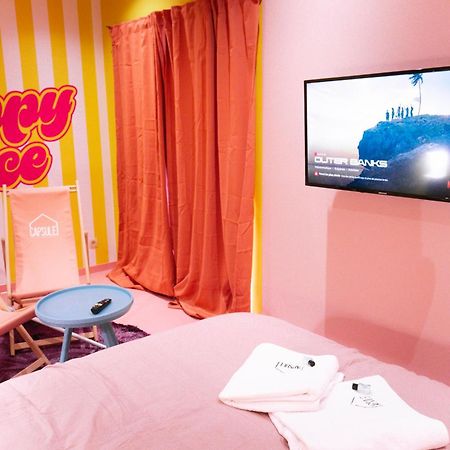 Capsule Girl Power Spa - Balneo - Sauna - Karaoke - Billard - 2 Chambres Charleroi Esterno foto