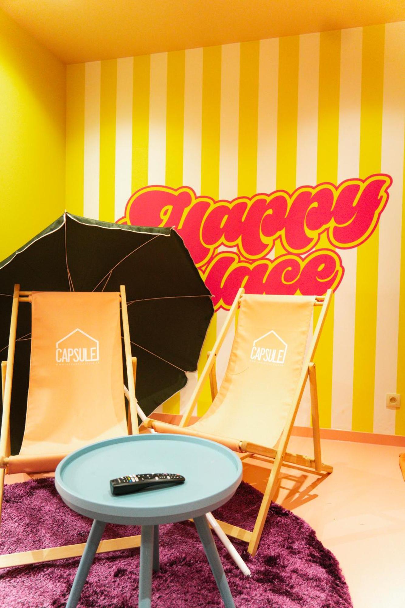 Capsule Girl Power Spa - Balneo - Sauna - Karaoke - Billard - 2 Chambres Charleroi Esterno foto